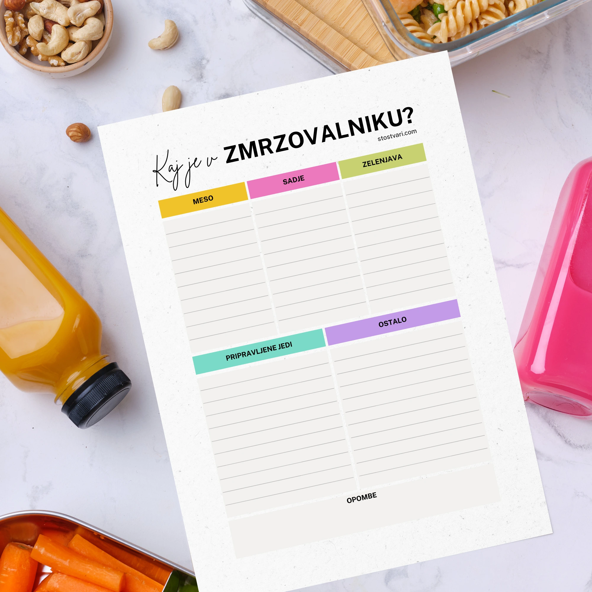 Kaj vse skriva tvoj zmrzovalnik? – ZASTONJČEK PDF